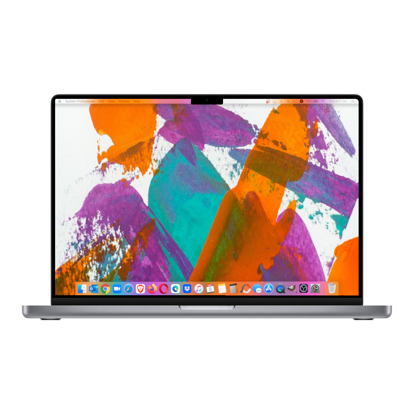 Apple MacBook Pro 16, M1 Max w/10-C CPU & 32-C GPU, 32GB, 1TB, Gray, Late  2021 MK1A3LL/A