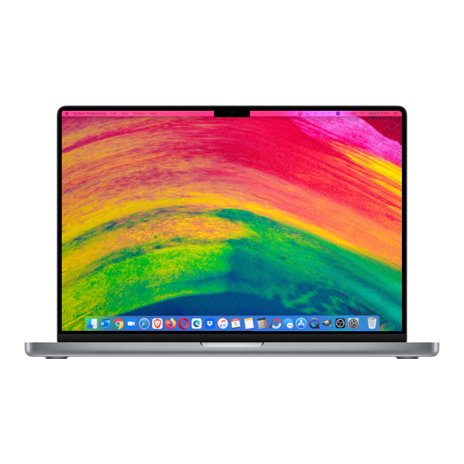 Refurbished 16-inch MacBook Pro Apple M1 Max Chip with 10‑Core CPU