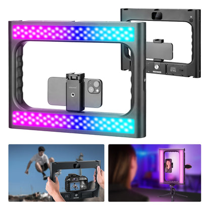 NEEWER RGB-A111 II Smartphone Video Rig with Light Kit