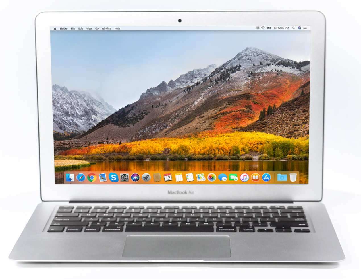  Apple MacBook Air with Intel Core i5, 1.6GHz, (13-inch,  4GB,128GB SSD) - Silver (Renewed) : Electronics