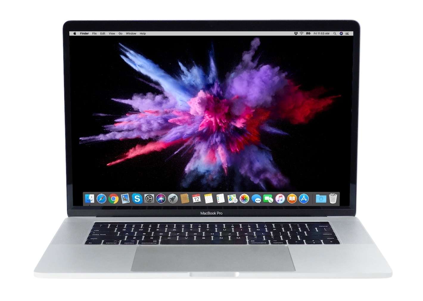 Apple MacBook Pro 15-inch 2017 3.1 GHz Core i7 1TB SSD 16GB RAM Touch Bar  (Silver) (Wear & Tear Special)