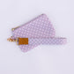 Grape Dots Zipper Pouch