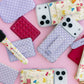 Grape Dots Zipper Pouch