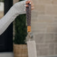 Cream Small Zipper Pouch