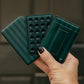 Evergreen Stripe Magnetic Wallet