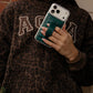 Evergreen Stripe Magnetic Wallet