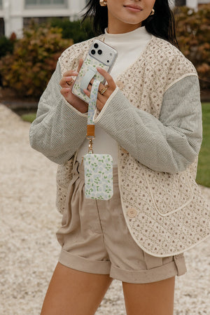 Cape Garden Zipper Pouch
