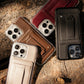 Almond Cream Magnetic Wallet