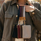 Almond Cream Zipper Pouch