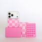 Bubblegum Check Magnetic Case