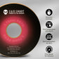 Glow-in-the-dark Red 1.75mm PRO-3 PETG Filament, 1kg