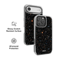 Obsidian Mist | Black Paint Splatter iPhone Case