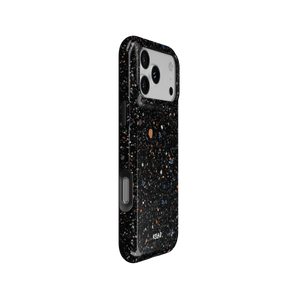 Obsidian Mist | Black Paint Splatter iPhone Case