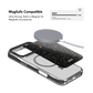 Obsidian Mist | Black Paint Splatter iPhone Case