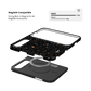 Obsidian Mist | Black Paint Splatter iPhone Case