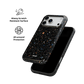 Obsidian Mist | Black Paint Splatter iPhone Case