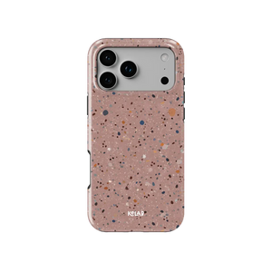 Rose Clay | Pink Paint Splatter iPhone Case