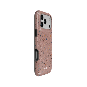 Rose Clay | Pink Paint Splatter iPhone Case