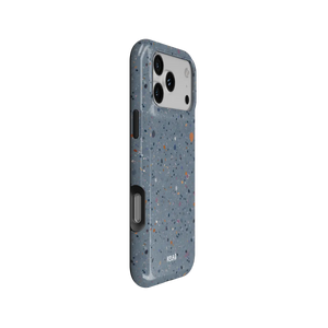 Seaside Drift | Blue Paint Splatter iPhone Case