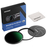 NEEWER 3-in-1 ND1000 Magnetic ND Lens Filter Kit (10 stops) - Techable