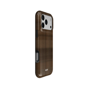 Chestnut | Brown Flannel Plaid iPhone Case