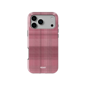 Rosé | Pink Flannel Plaid iPhone Case
