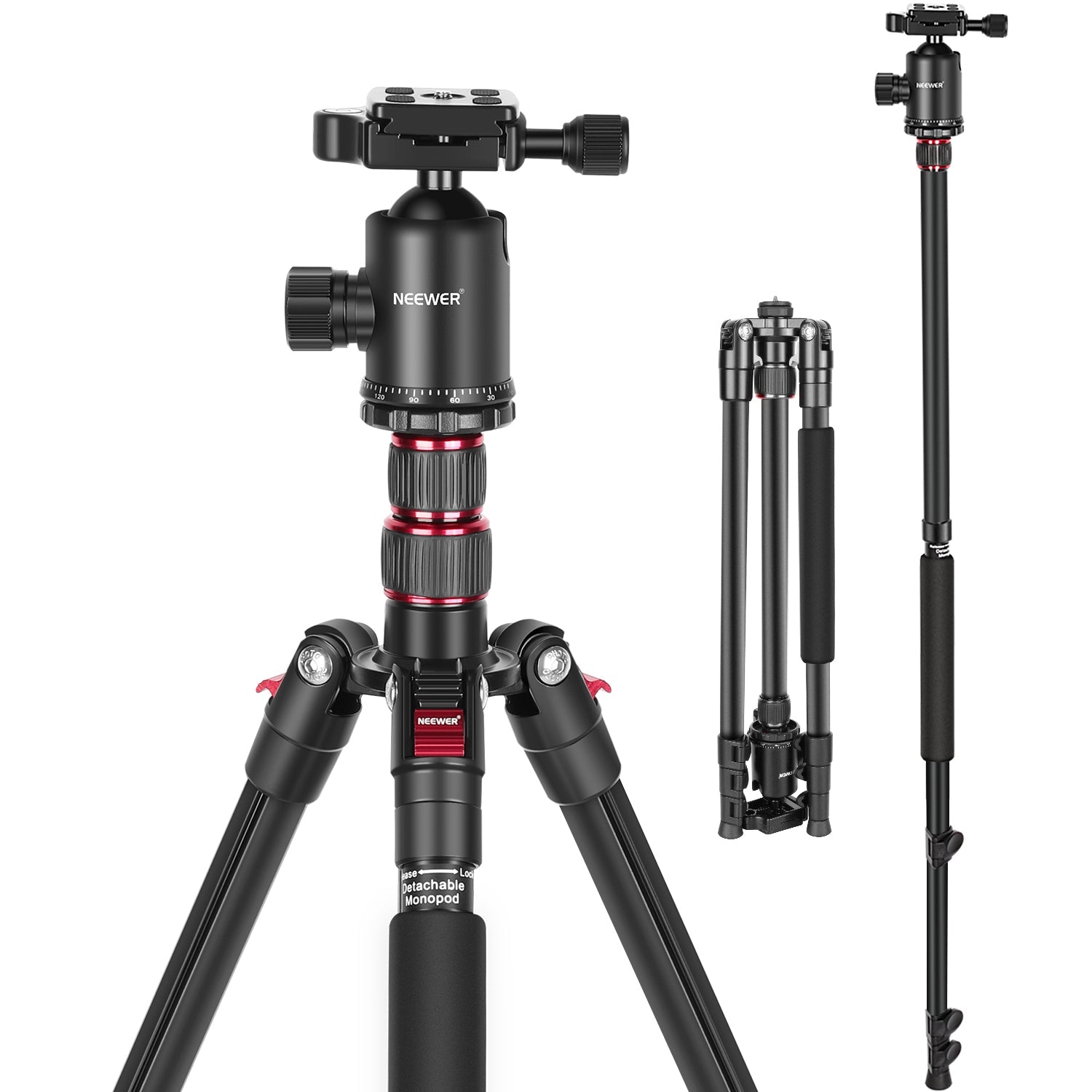 NEEWER 77'' TP77 Aluminum Alloy Camera Monopod Tripod - Techable