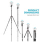 NEEWER 77'' TP77 Aluminum Alloy Camera Monopod Tripod - Techable