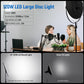 NEEWER NL-500ARC 24" 120W Ultra Thin Bi-Color Round LED Light