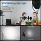 NEEWER NL-500ARC 24" 120W Ultra Thin Bi-Color Round LED Light - Techable