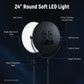 NEEWER NL-500ARC 24" 120W Ultra Thin Bi-Color Round LED Light