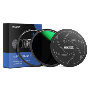 NEEWER 3-in-1 ND1000 Magnetic ND Lens Filter Kit (10 stops)