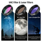 NEEWER 1.25” Telescope Eyepiece Filter Set - Techable