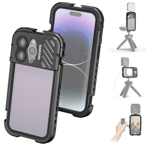 NEEWER Aluminum Alloy Phone Cage for iPhone 14 Pro/14 Pro Max - Techable