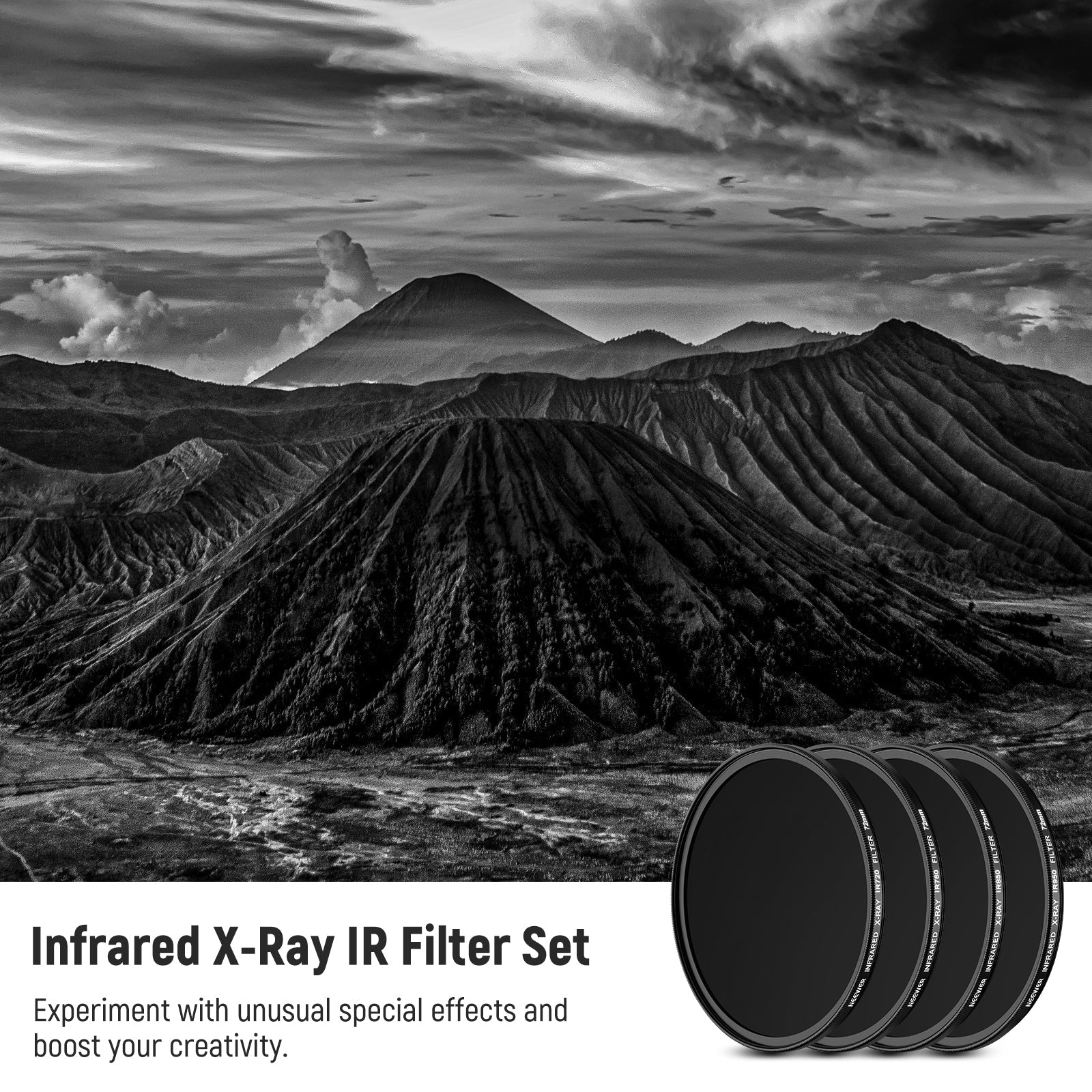 NEEWER 4 Pack Infrared Filter Set - Techable