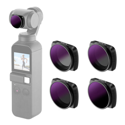 NEEWER 4 Pack Magnetic ND/PL Filter Kit For DJI Osmo Pocket Camera - Techable