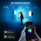 NEEWER NK800 RGB Softbox Lighting Kit with App Control - Techable