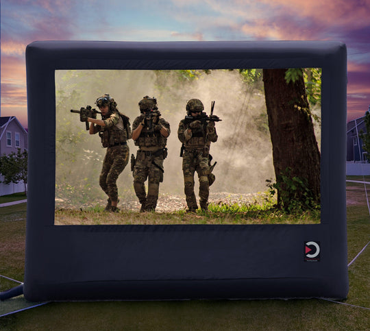 Elite Outdoor Movies Home 10' Inflatable Screen - Techable