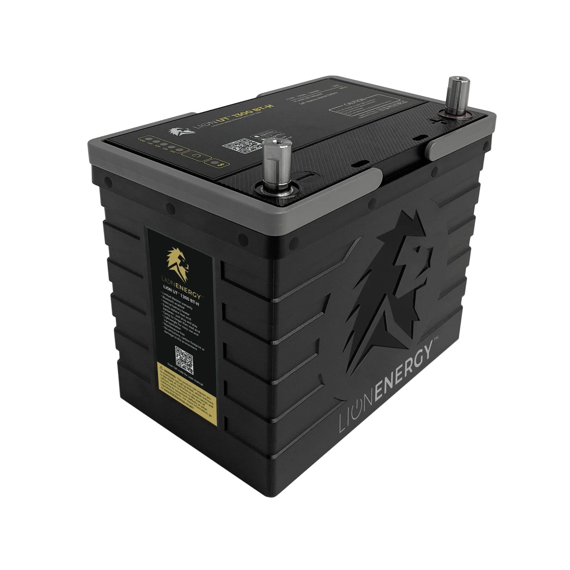 Lion UT 1300 BT-Heater Battery (12V, 105Ah, LiFePO4) - Techable