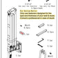 DW630W  Extra Long Reach Wall Monitor Arm  Over the Bed 63 inch long