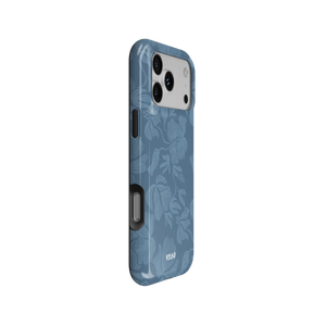 Cerulean | Dusty Blue Floral iPhone Case