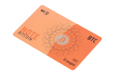 Tangem Note Hardware Wallet — Bitcoin or Ethereum
