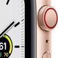 Apple Watch SE 1st Gen (GPS + LTE) 40mm Gold Aluminum Case & Pink Sand Sport Band (Certified Refurbished)