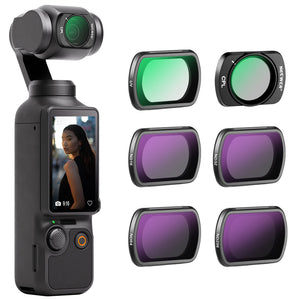 NEEWER 6 Pack Magnetic ND CPL UV Filters Set for DJI OSMO Pocket 3 - Techable