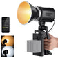 NEEWER MS60B Bi-color LED Video Light Handheld Spotlight - Techable