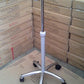 DVC04-BYO Portable Computer Pole Stand - (Pole with caster base alone) - Build Your Own Computer Desk or Medical Pole