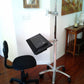 DVC04-BYO Portable Computer Pole Stand - (Pole with caster base alone) - Build Your Own Computer Desk or Medical Pole