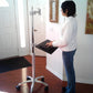 DVC04-BYO Portable Computer Pole Stand - (Pole with caster base alone) - Build Your Own Computer Desk or Medical Pole