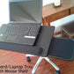 DVC04-BYO Portable Computer Pole Stand - (Pole with caster base alone) - Build Your Own Computer Desk or Medical Pole