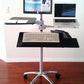 DVC04-BYO Portable Computer Pole Stand - (Pole with caster base alone) - Build Your Own Computer Desk or Medical Pole